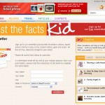 Newsletter Sign-up - Just The Facts, Kid